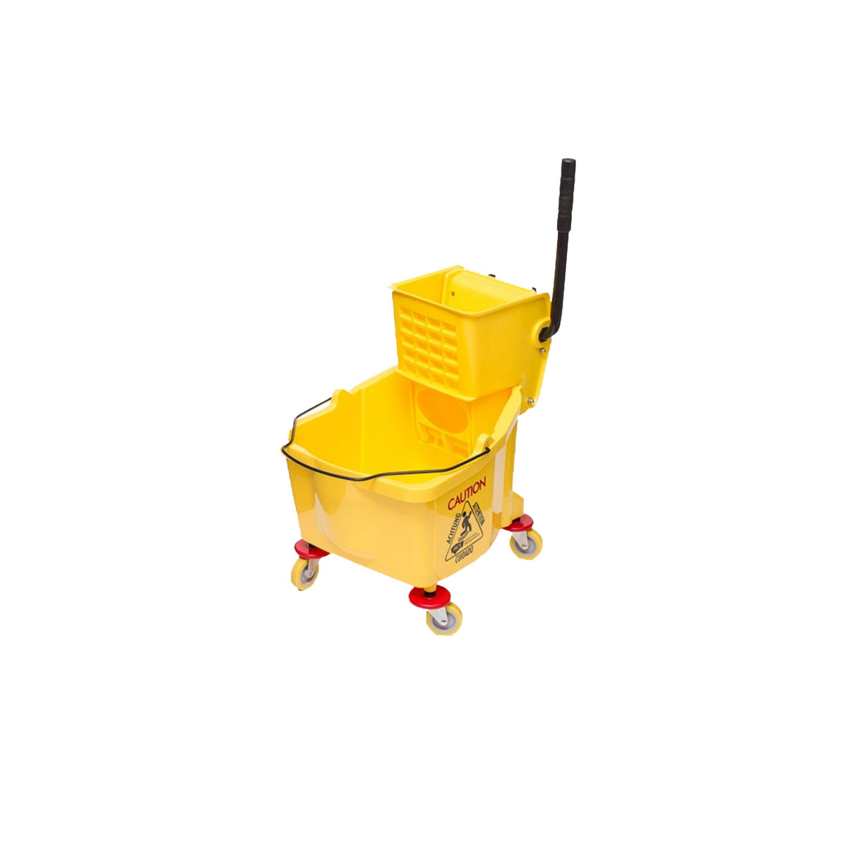 ACS M8000Y Mop Bucket With Wringer Yellow 26 qt (1) — Restaurant