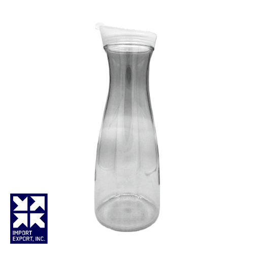 IEI 8551 - Decanter - Polycarbonate - Clear Jar With Resealable Lid - 35 oz (24)