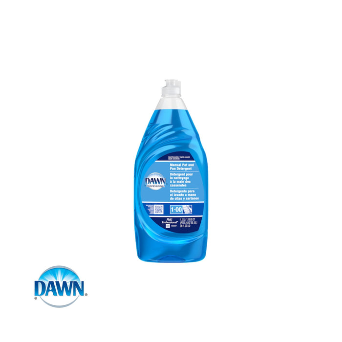 Dawn 45112 - Dish Soap - Manual Pot & Pan Detergent - Blue - 38 oz Bottle (8)