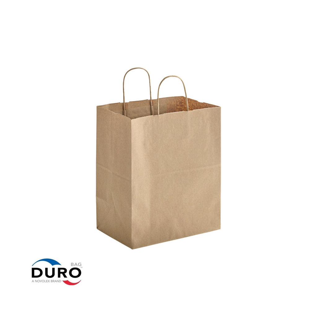 Duro 87490 - Shopping Bag - Kraft - 10x6.75x12 - #60 Bistro (250