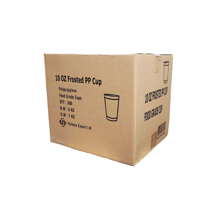 Fortuna FE10-FR - Disposable Cup - Frosted - 10 oz (500)