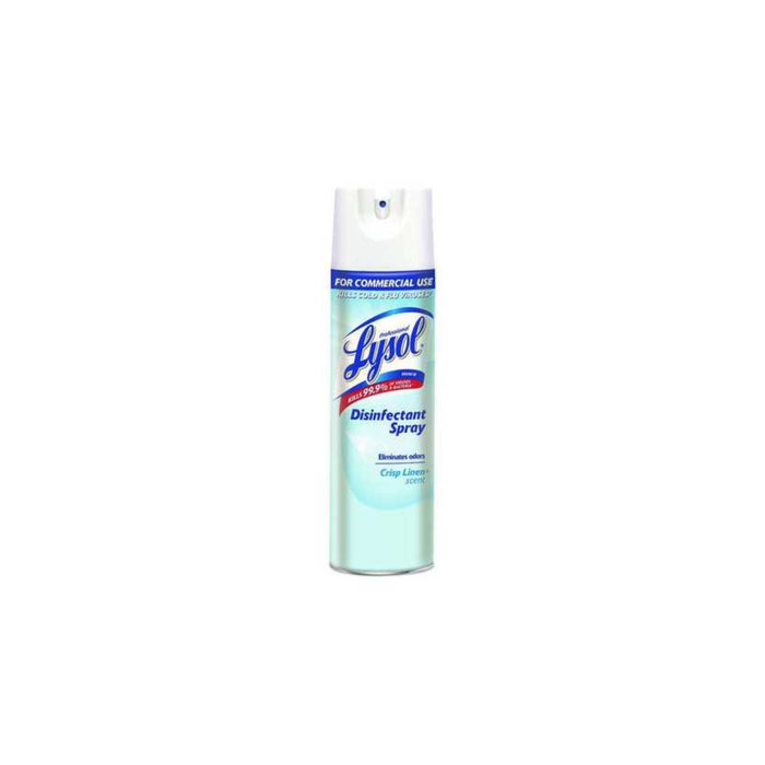 Lysol 74828 - Disinfectant Spray - Crisp Linen - 19 oz Aerosol Can (1)