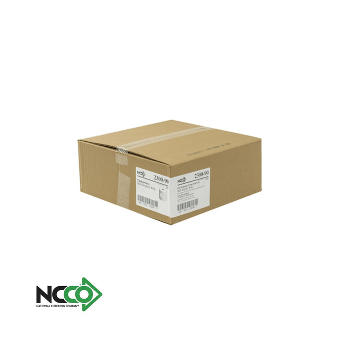NCCO 2300-90 - Register Paper Roll - 2 Ply - 3 in x 90 ft (50)