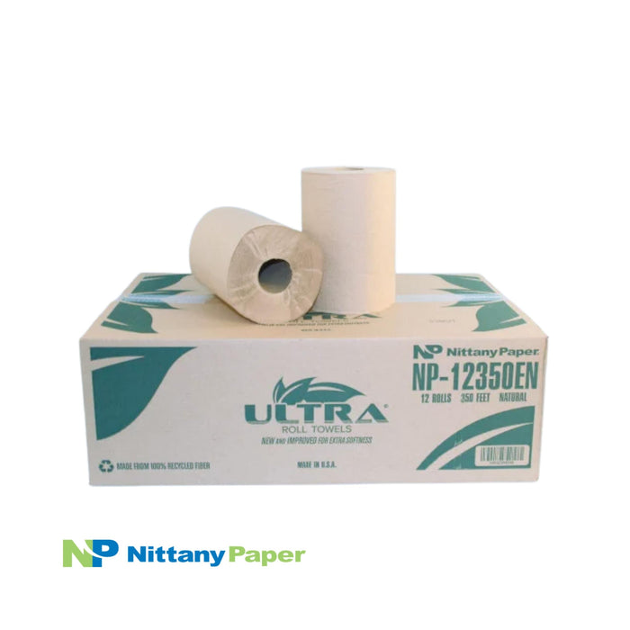 Nittany NP-12350EN - Roll Towel - Natural - 8 in x 350 ft Roll (6)