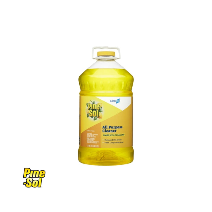 Pine-Sol 35419 - Multi Surface Cleaner - Lemon Fresh - 144 oz Bottle (3)