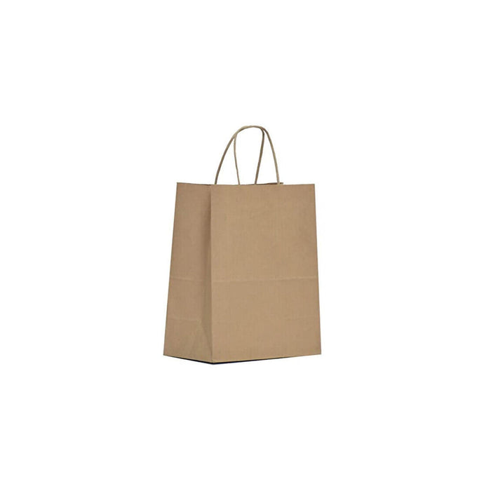 THB1/8 - Shopping Bag - Kraft - 10x5.5x13 - Twist Handle (250)