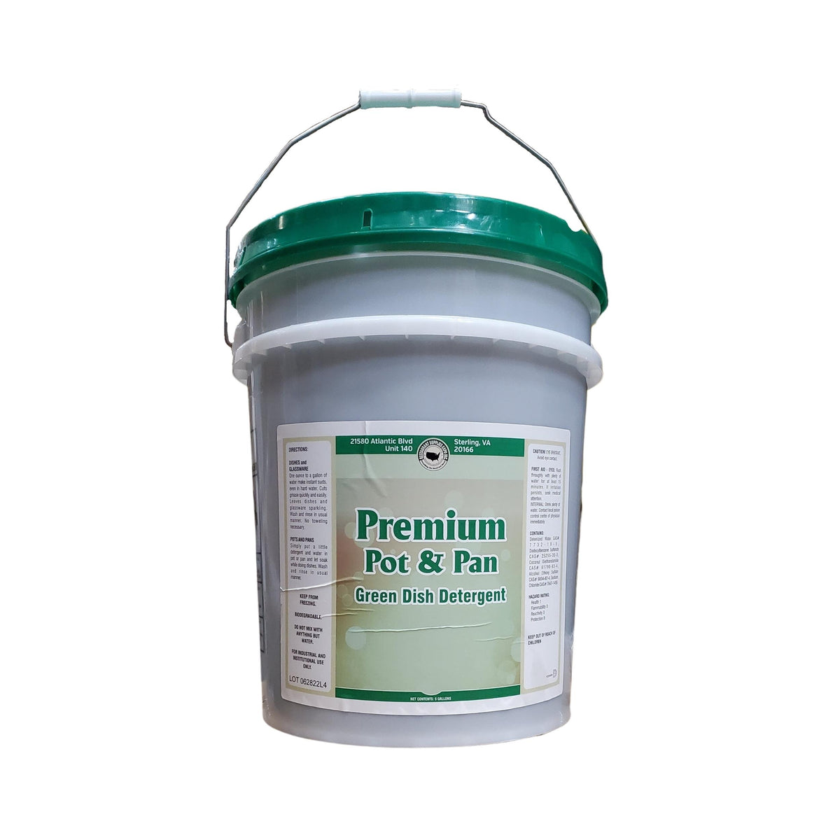 RSEI UGD8075 Dish Detergent Premium Pot & Pan Green 5 gal B
